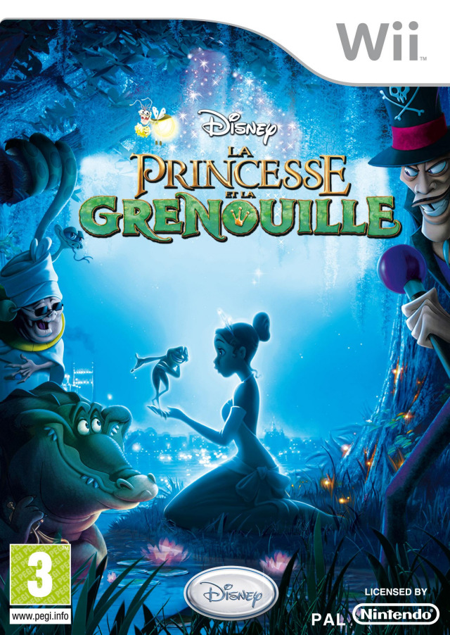 Jeux Vidéo La Princesse Et La Grenouille Wii
