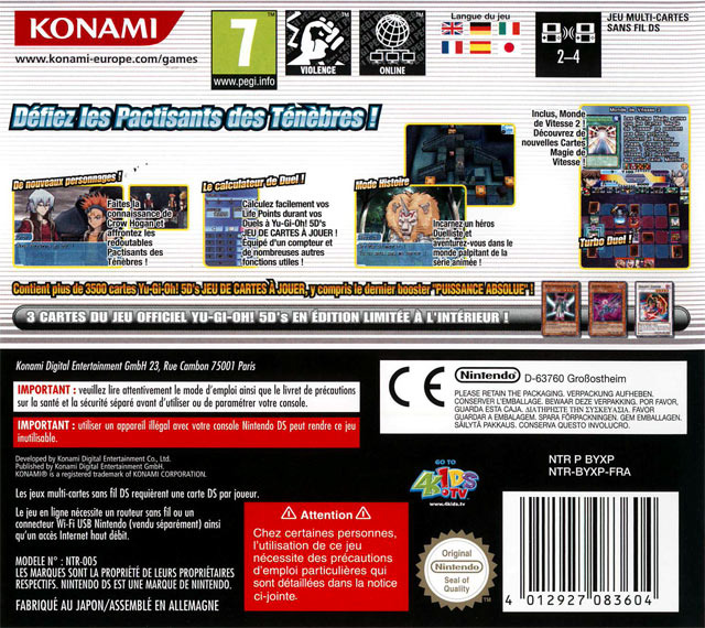 Yu-Gi-Oh! World Championship 2010 Reverse Of Arcadia Ds