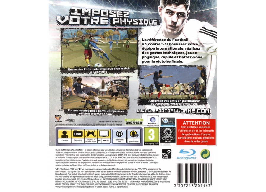 игра футбол playstation 3
