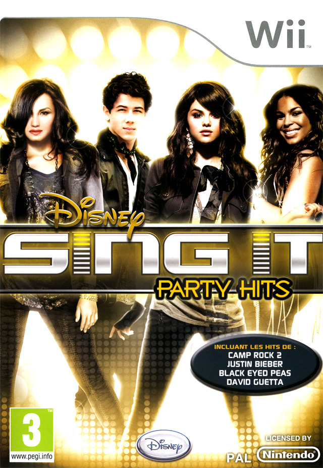 Jeux Vidéo Disney Sing It Party Hits Wii