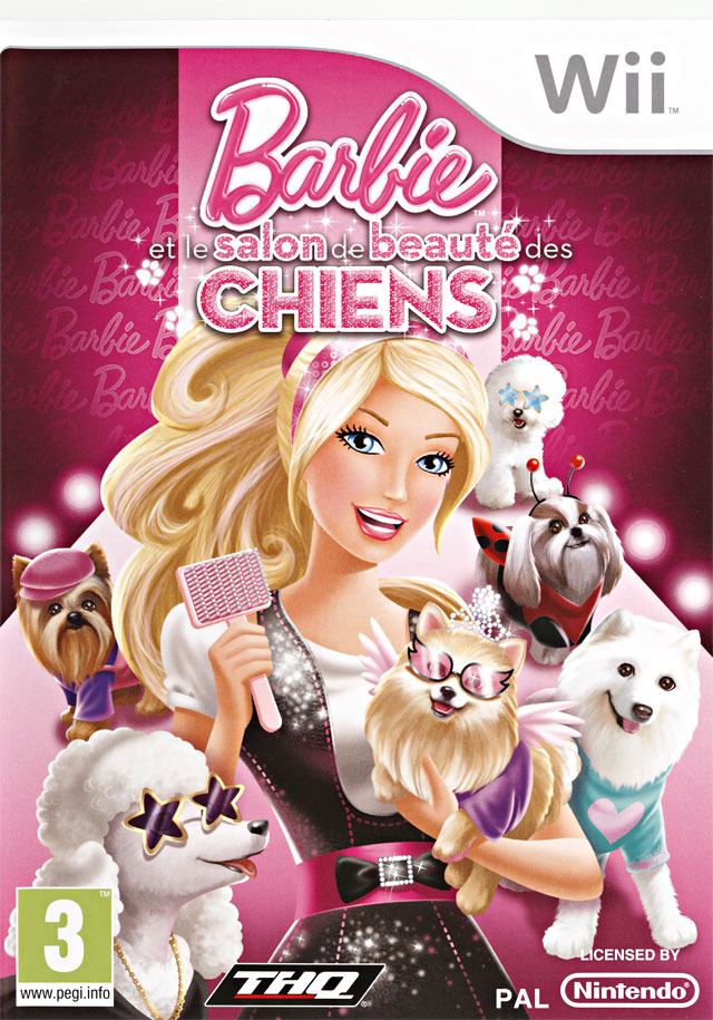 Jeux Vidéo Barbie Et Le Salon De Beauté Des Chiens Wii