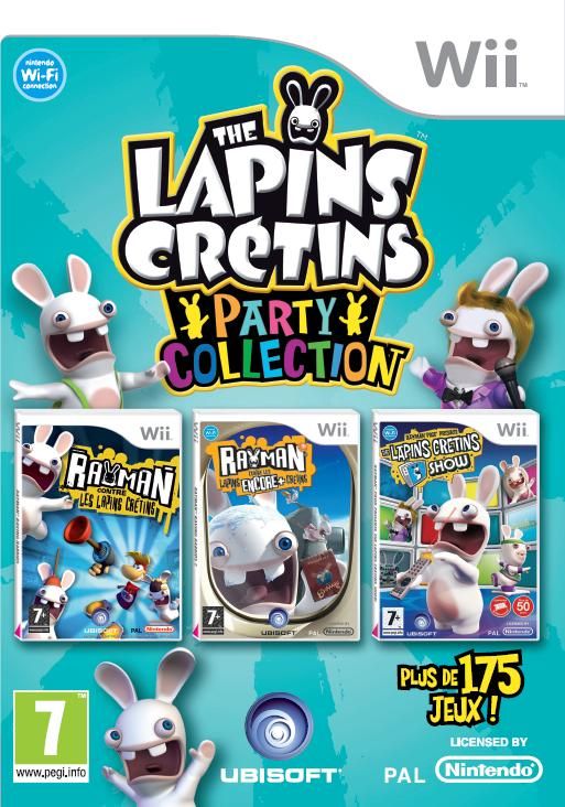 Jeux Vidéo The Lapins Cretins Party Collection Wii