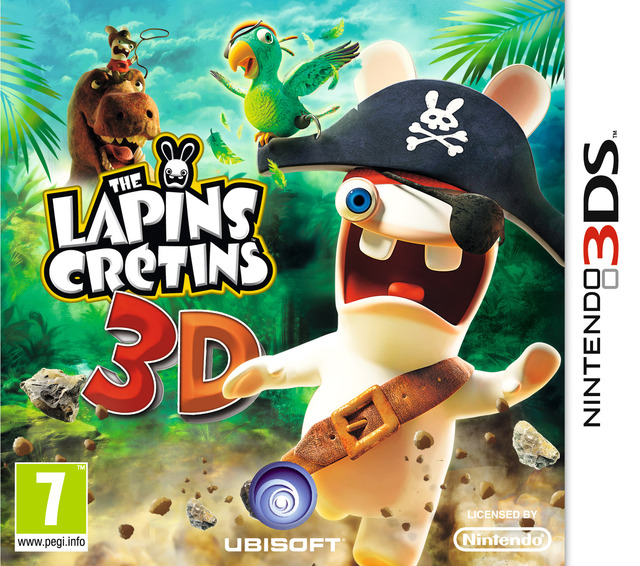 Jeux Vidéo The Lapins Crétins 3D 3DS