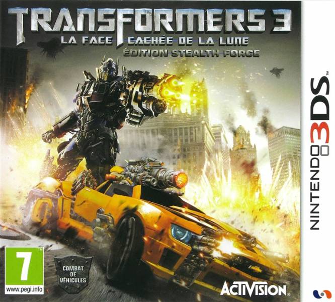 Jeux Vidéo Transformers La Face Cachée De La Lune 3DS