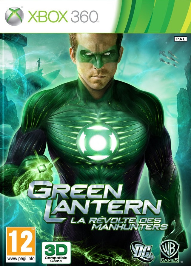 Jeux Vidéo Green Lantern La Révolte Des Manhunters Xbox 360