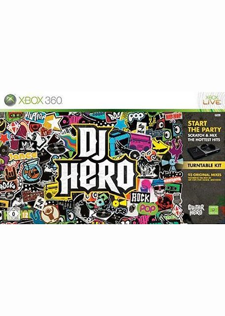 Jeux Vidéo Dj Hero Avec Platine Xbox 360