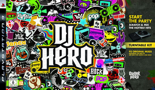 Jeux Vidéo Dj Hero Avec Platine PlayStation 3 (PS3)