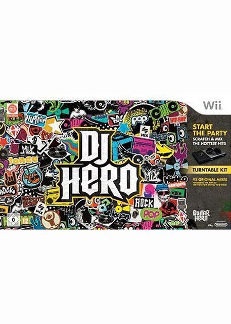 Jeux Vidéo Dj Hero Avec Platine Wii