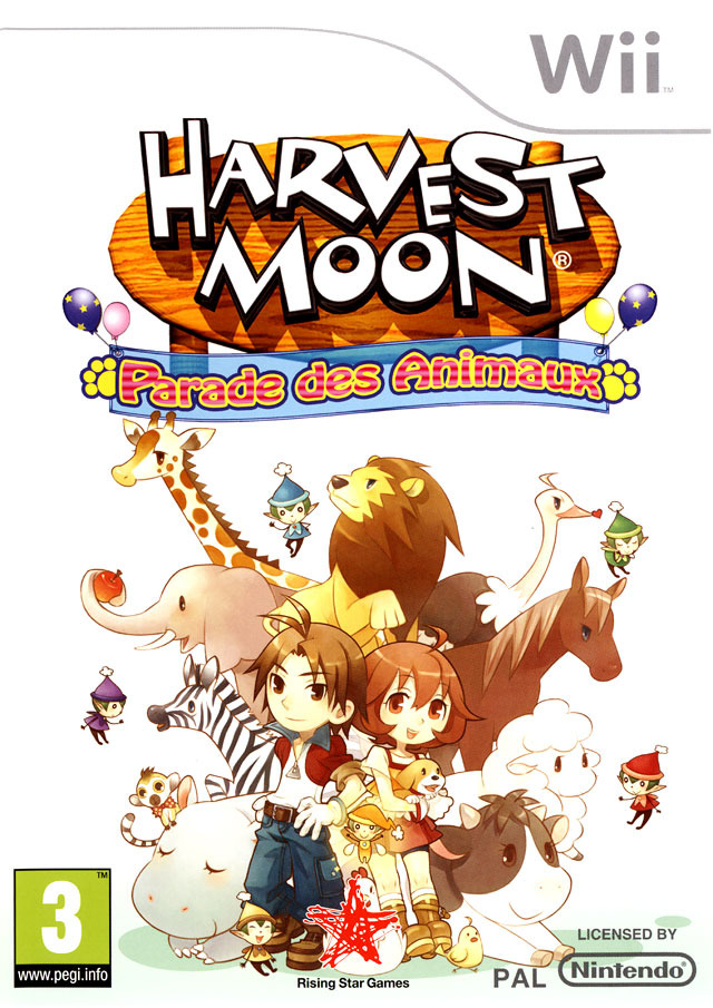 Jeux Vidéo Harvest Moon Parade Des Animaux Wii