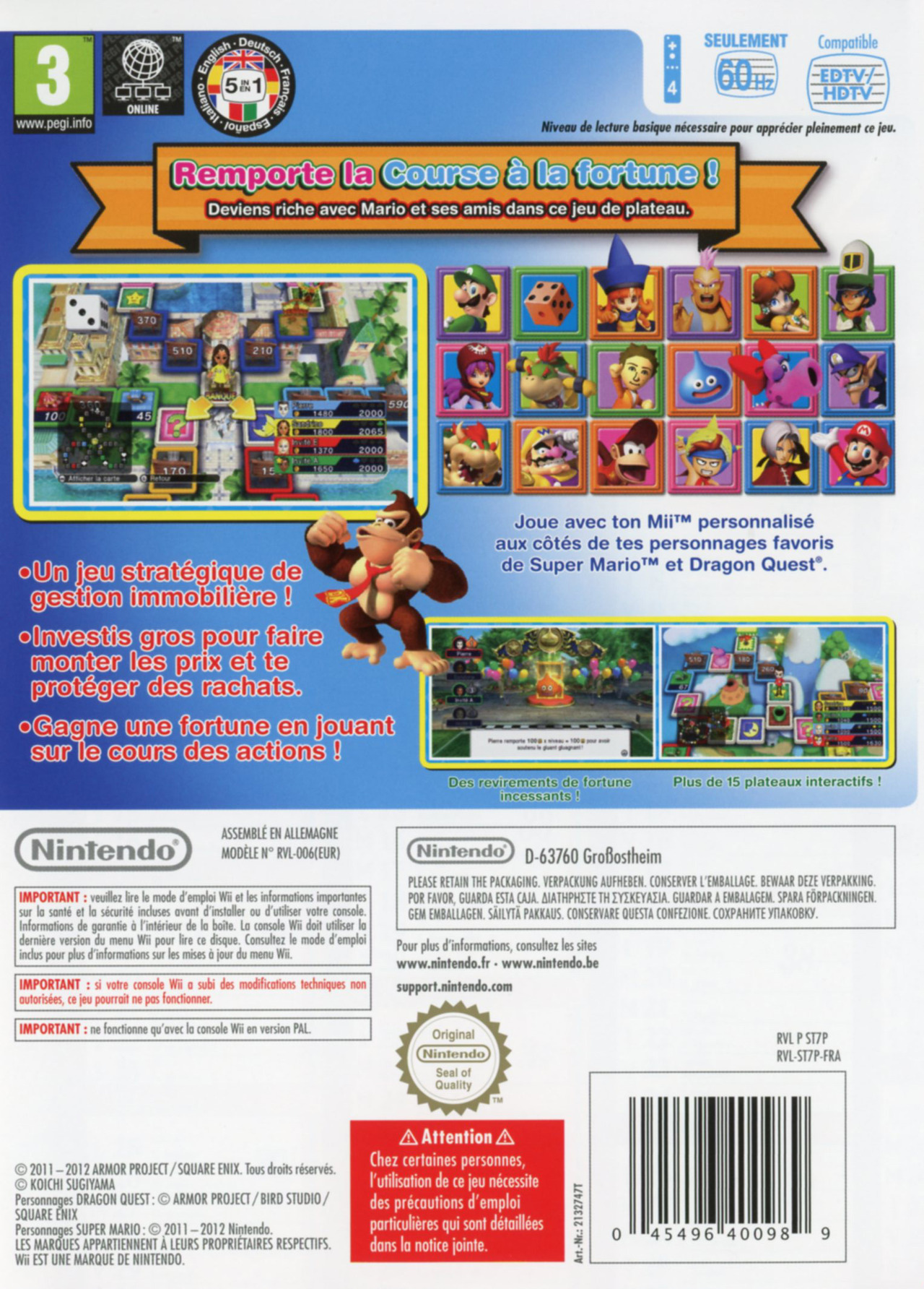 Jeux Vidéo Course À La Fortune Wii