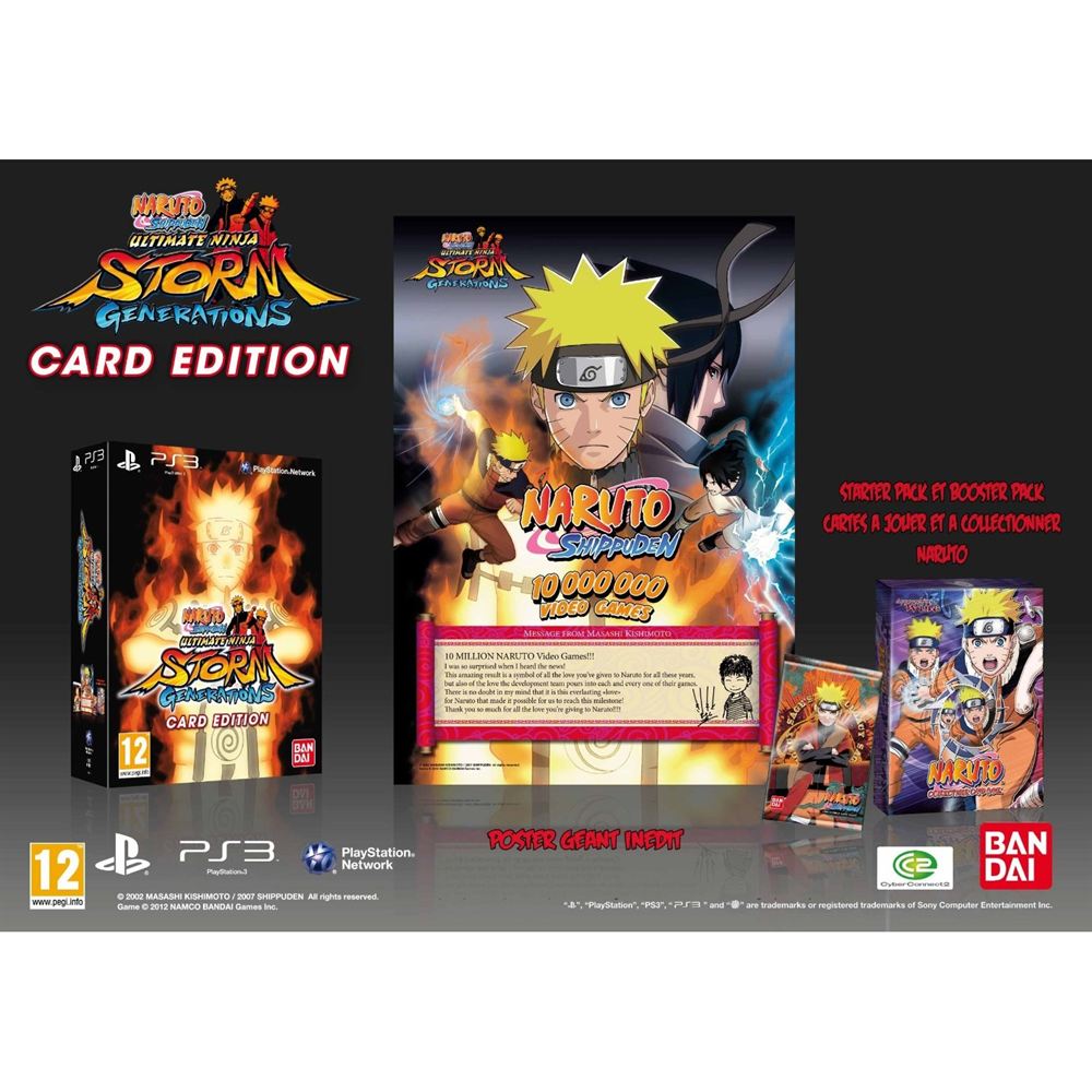 Jeux Vidéo Naruto Shippuden Ultimate Ninja Storm Generations Collector PlayStation 3 (PS3)