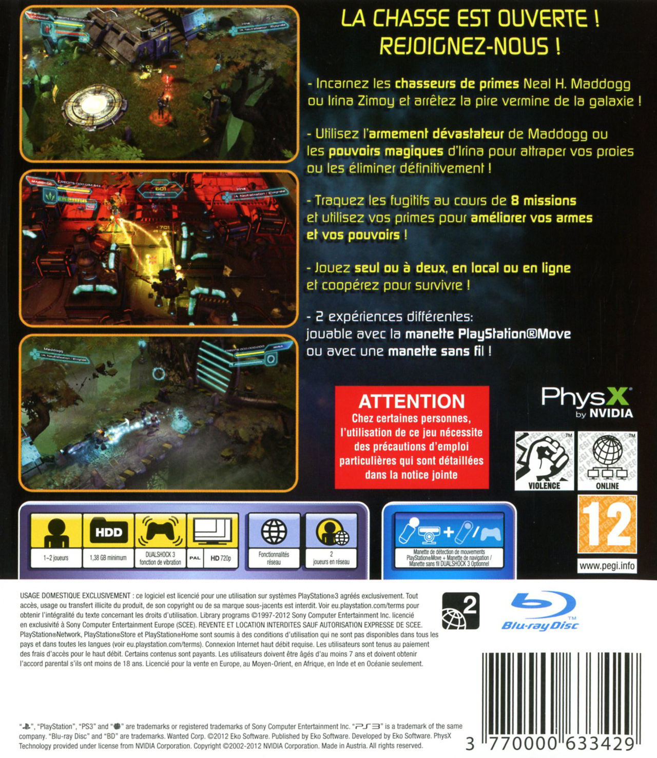 Achat JEU PS3 WANTED CORP. d'occasion - Cash express