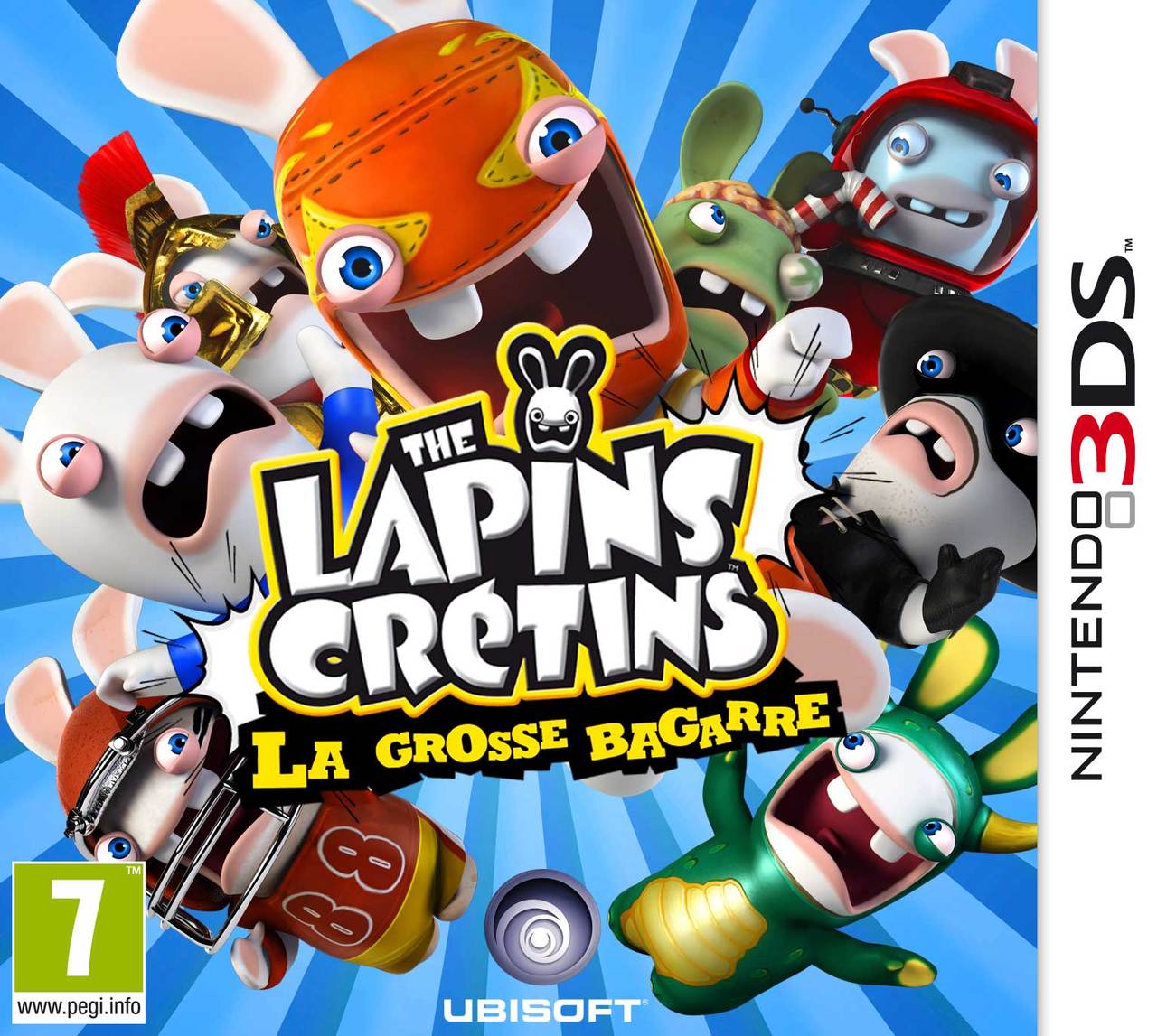 Jeux Vidéo Les Lapins Crétins La Grosse Bagarre 3DS