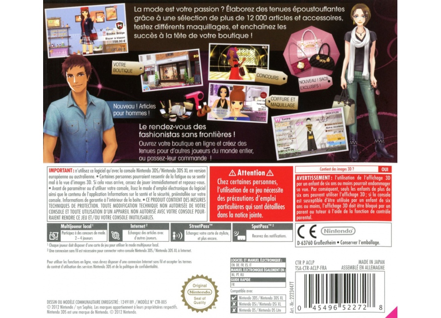 Jeux Video La Nouvelle Maison Du Style 3ds D Occasion
