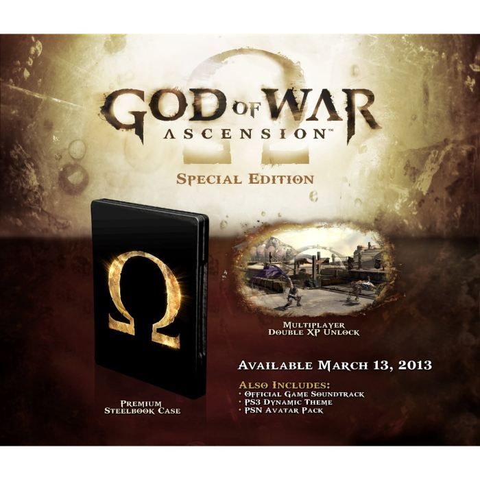 Jeux Vidéo God Of War Ascension Edition Speciale (Pass Online) PlayStation 3 (PS3)