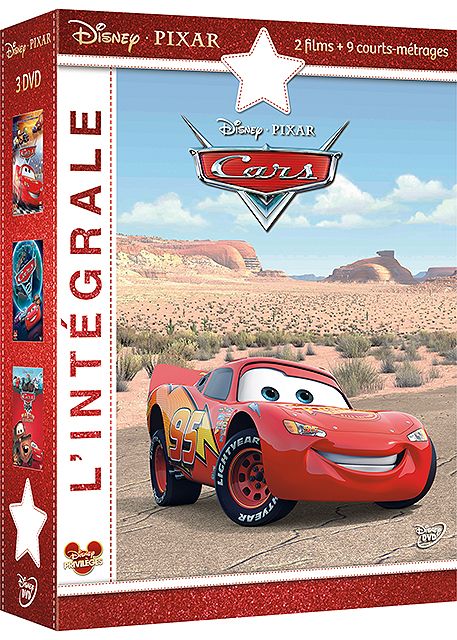 Dvd Cars - L'Intégrale - Pack Dvd Zone 2