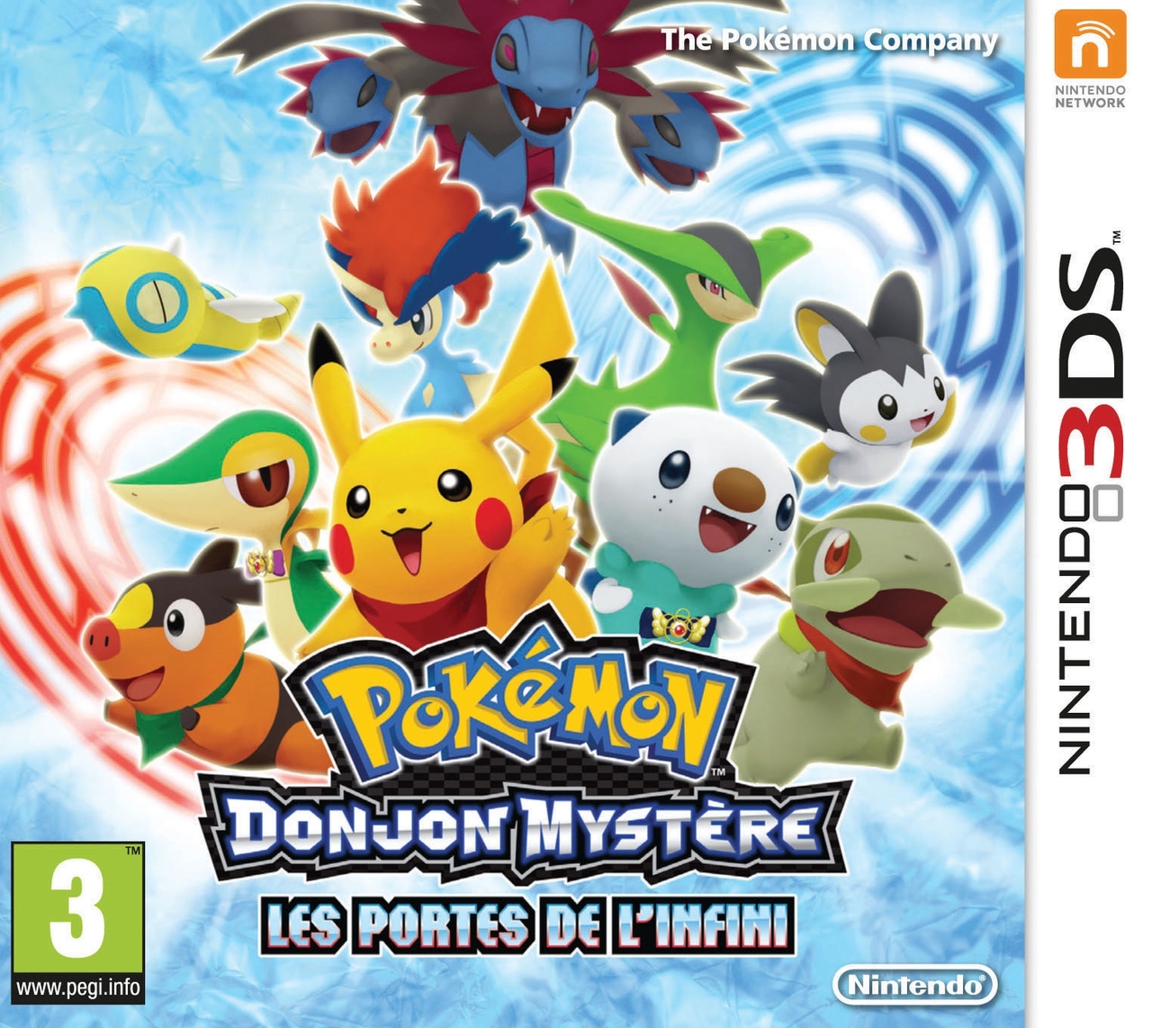 Jeux Vidéo Pokémon Donjon Mystère Les Portes De L'Infini 3DS