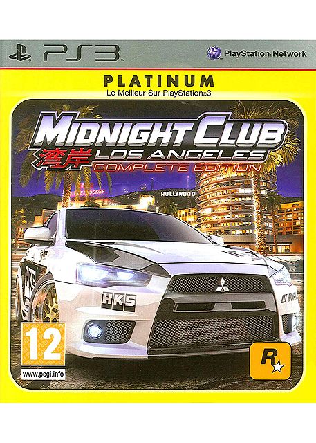 Jeux Vidéo Midnight Club Los Angeles Complete Edition Platinum PlayStation 3 (PS3)
