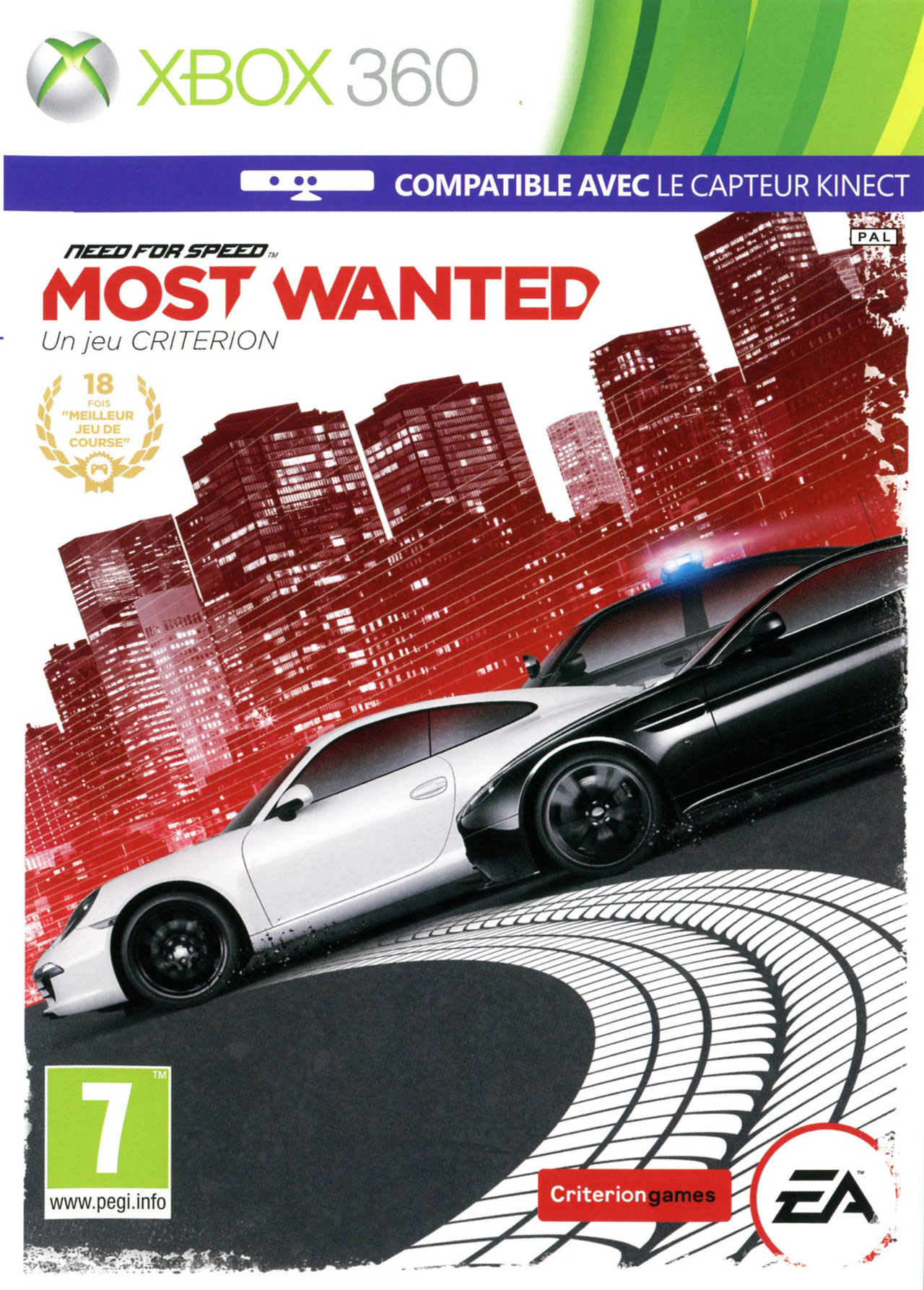Jeux Vidéo Need For Speed Most Wanted (Pass Online) Xbox 360