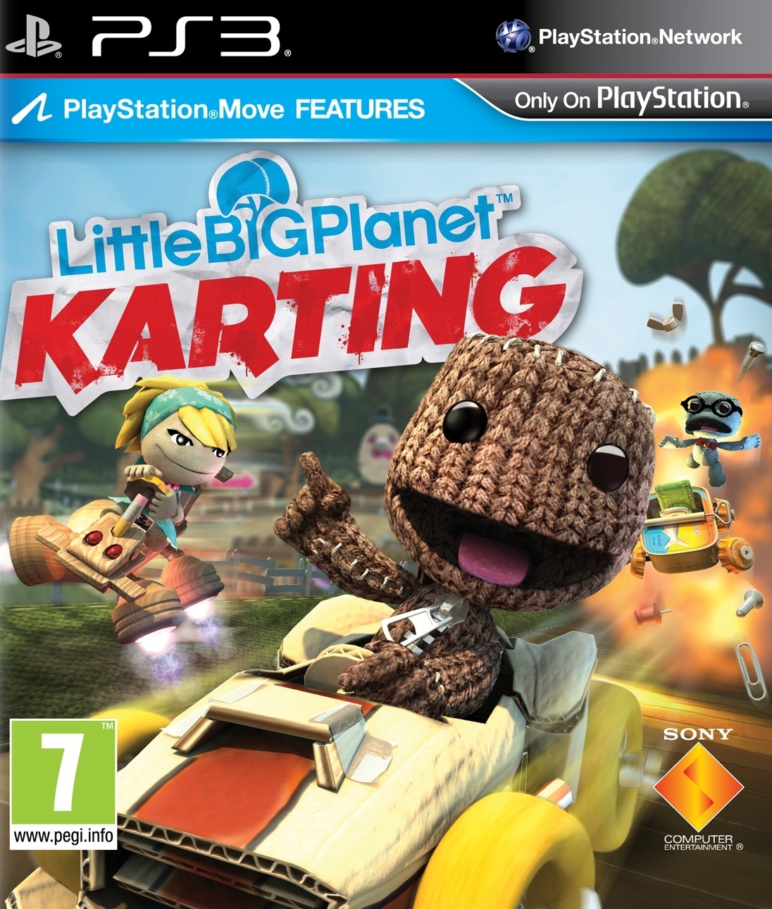 Jeux Vidéo Littlebigplanet Karting (Pass Online) PlayStation 3 (PS3)