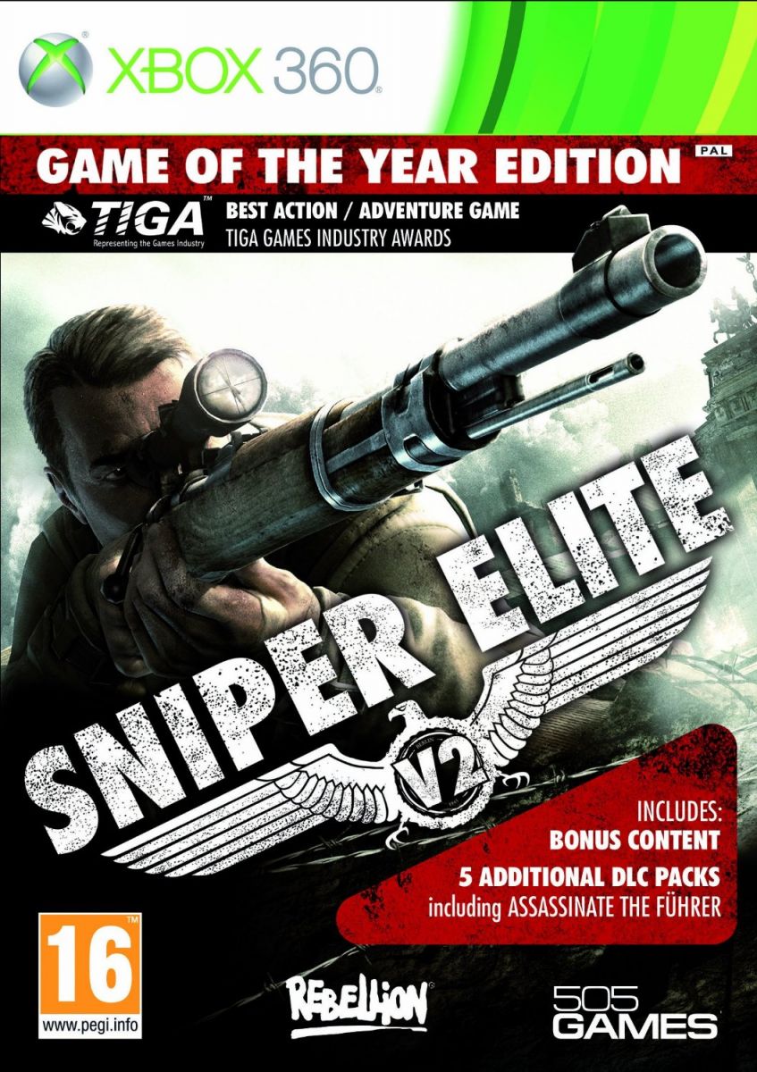 Jeux Vidéo Sniper Elite V2 Game Of The Year Edition Xbox 360