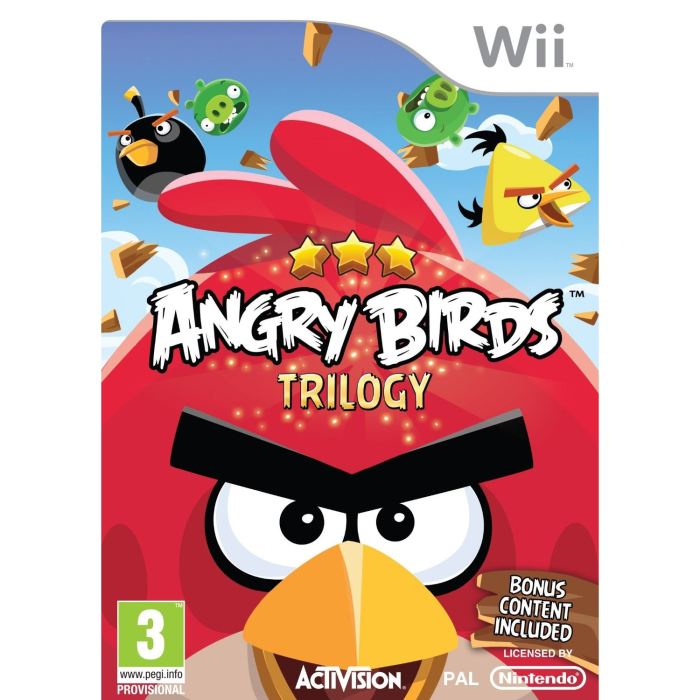 Jeux Vidéo Angry Birds Trilogy Wii