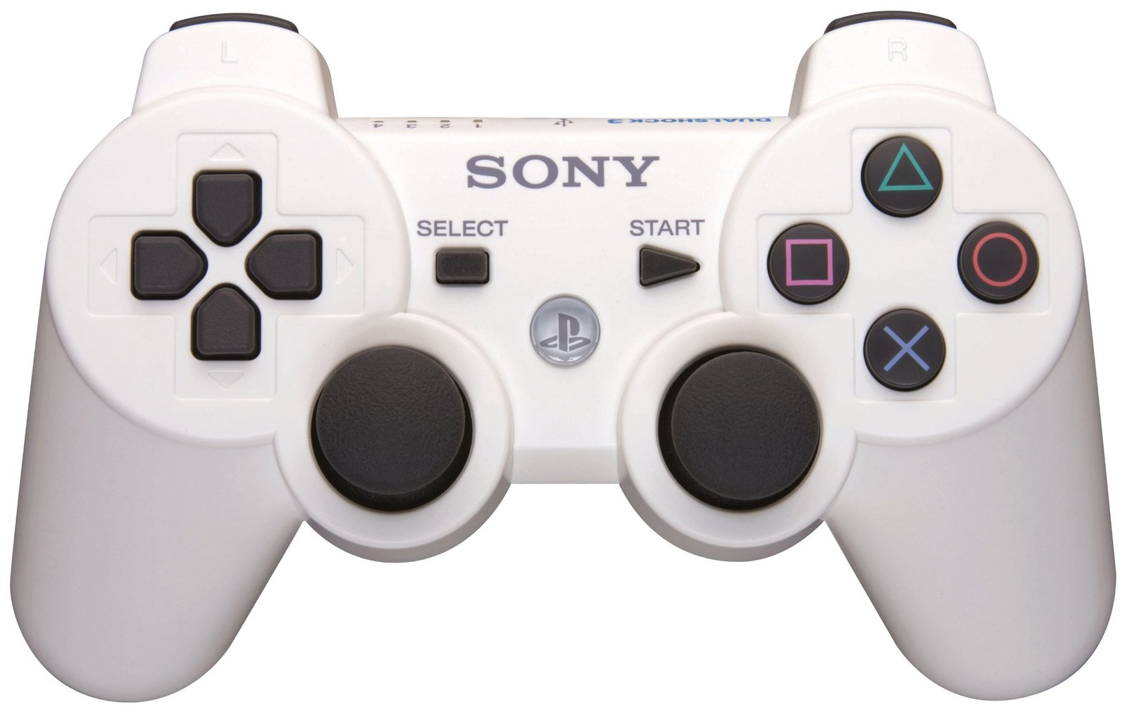Acc. De Jeux Vidéo Sony Manette Sans Fil Dualshock 3 Blanc PS3