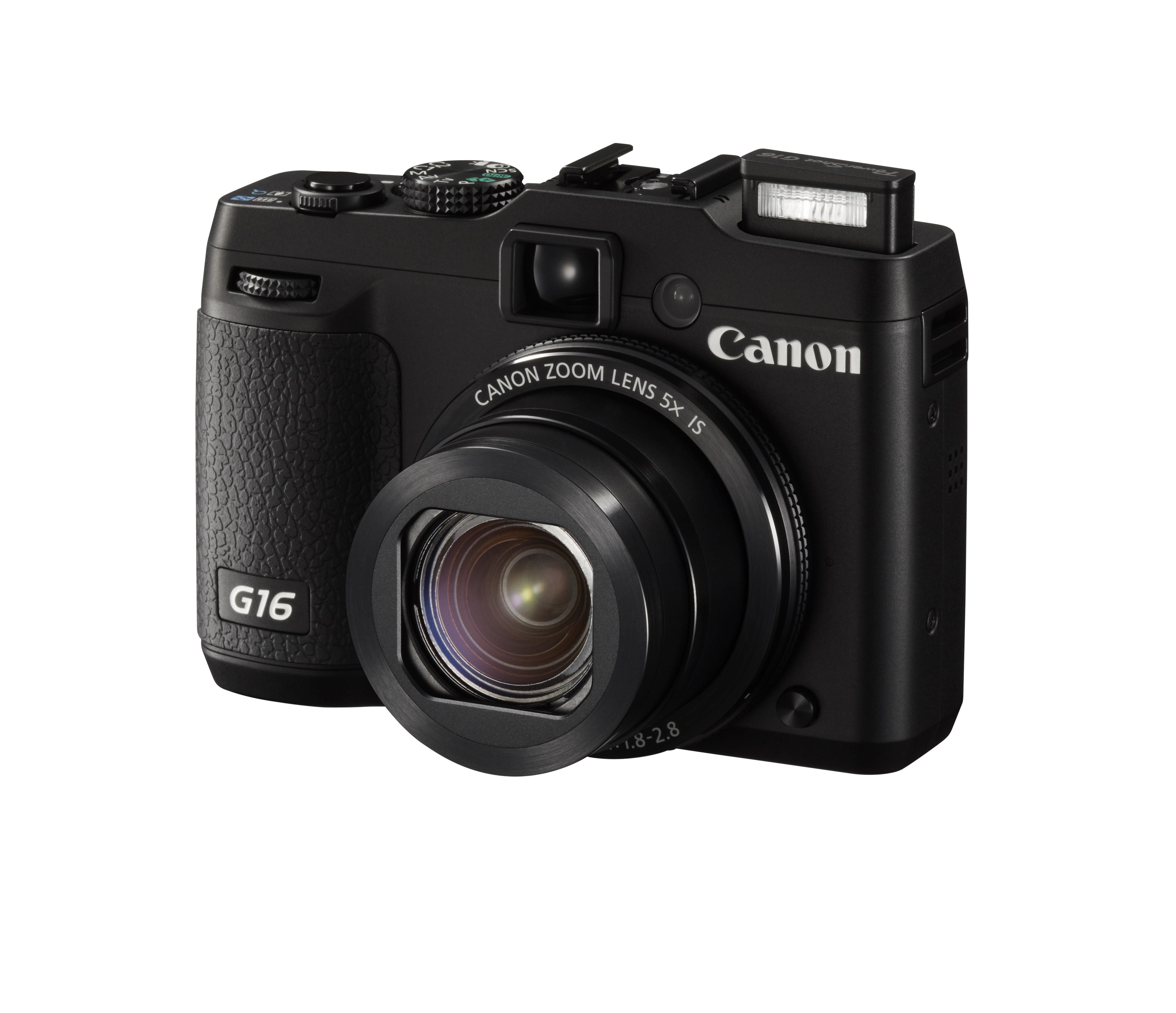 Appareils Photos Numériques Canon Powershot G16 Noir Noir
