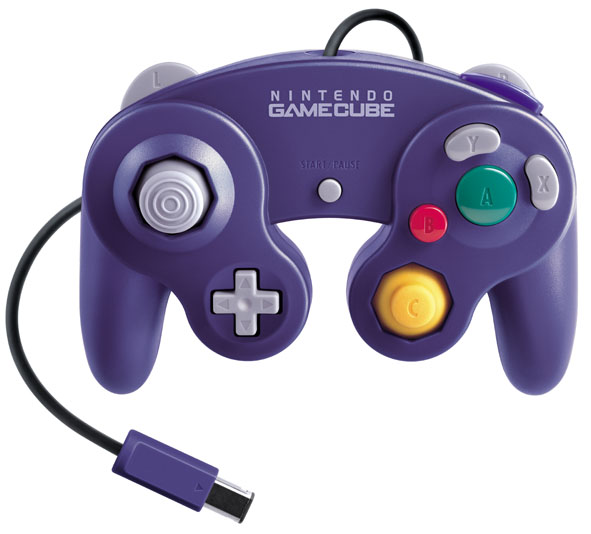Acc. De Jeux Vidéo Nintendo Manette Game Cube Violette