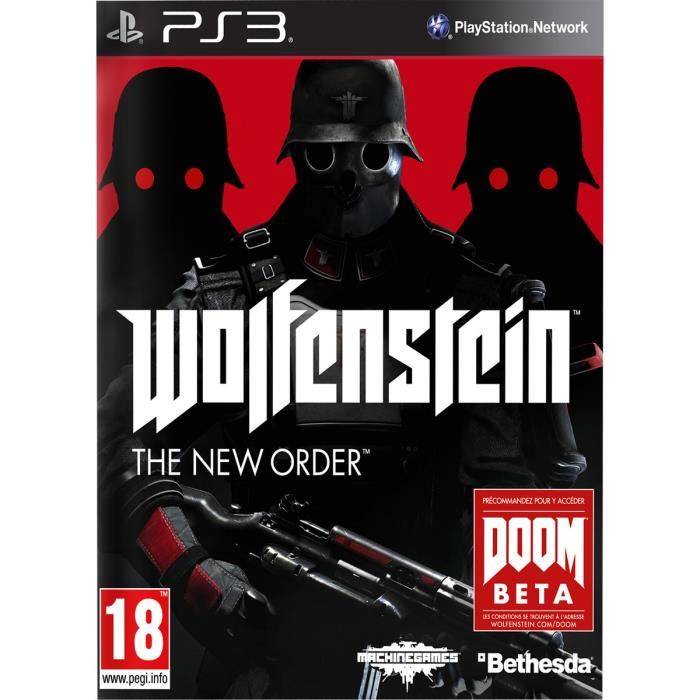 Jeux Vidéo Wolfenstein The New Order PlayStation 3 (PS3)