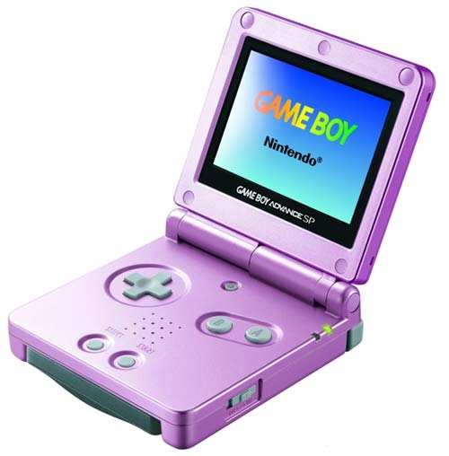 Console Nintendo Game Boy Advance Sp Rose