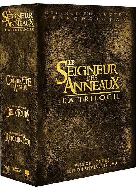 Dvd Le Seigneur Des Anneaux - La Trilogie - Version Longue Dvd Zone 2