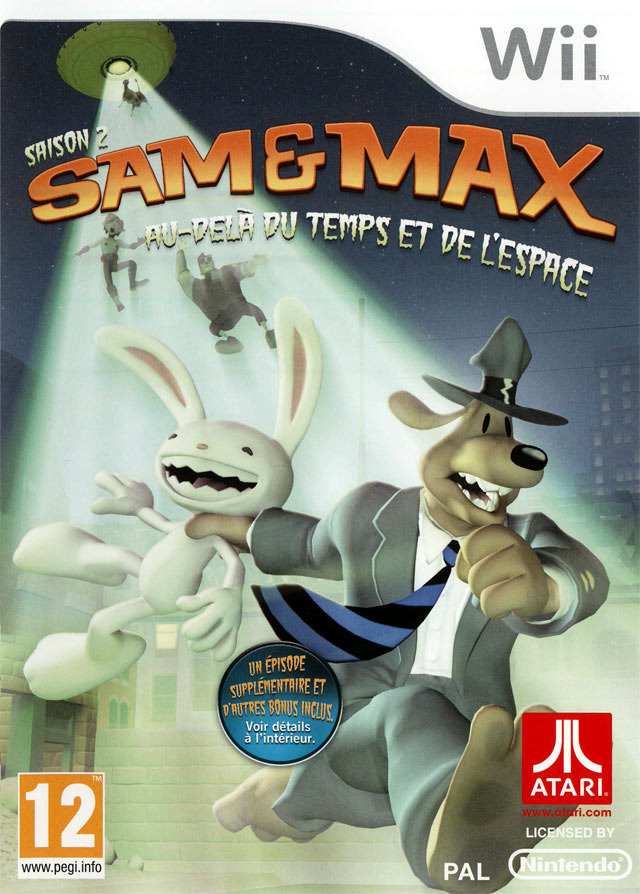 Jeux Vidéo Sam & Max Saison 2 Au-Delà Du Temps Et De L'Espace Wii