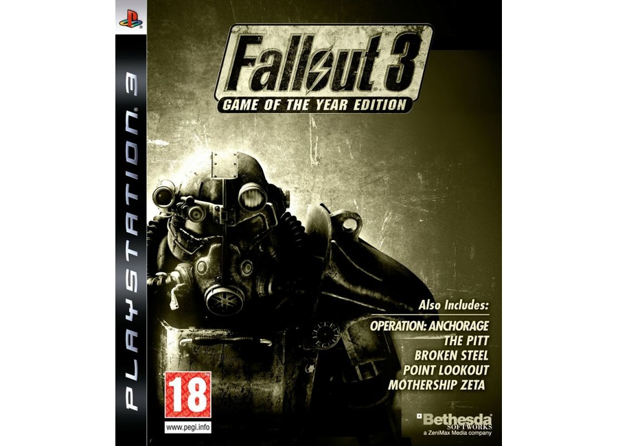 fallout 3 game of the year xbox