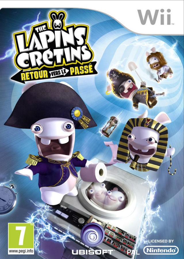 Jeux Vidéo The Lapins Crétins Retour Vers Le Passé Wii