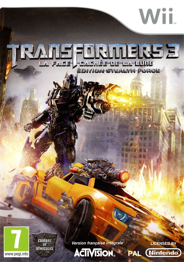 Jeux Vidéo Transformers 3 La Face Cachée De La Lune - Edition Stealth Force Wii