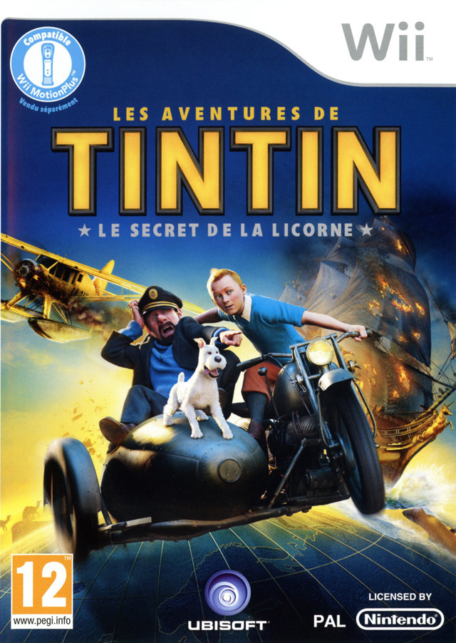 Jeux Vidéo Les Aventures De Tintin Le Secret De La Licorne Wii