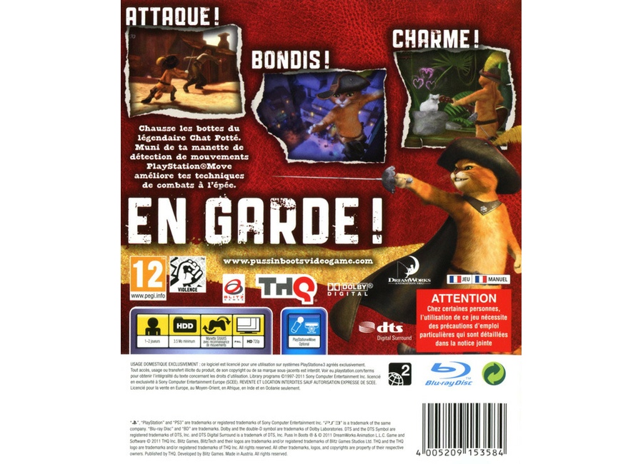 Jeux Video Le Chat Potte Playstation 3 Ps3 D Occasion Jeux Video Le Chat Potte Playstation 3 Ps3 D Occasion