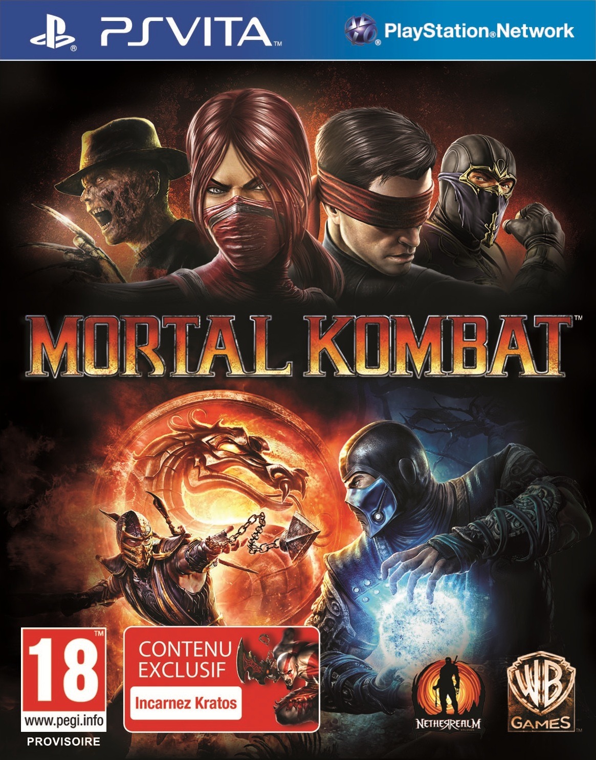 Jeux Vidéo Mortal Kombat PlayStation Vita (Ps Vita)