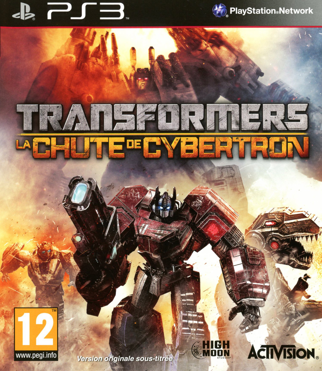 Jeux Vidéo Transformers La Chute De Cybertron PlayStation 3 (PS3)