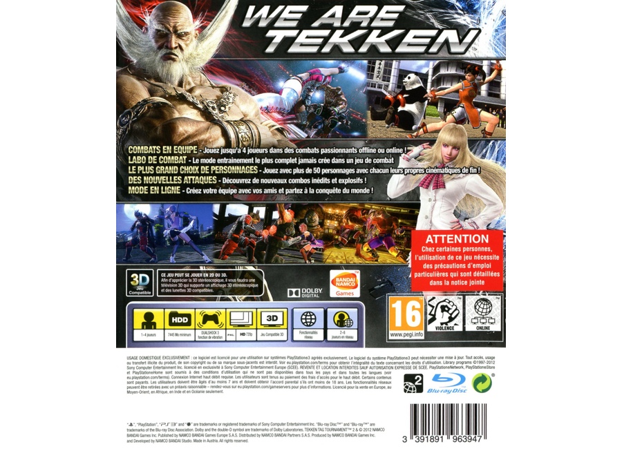Tekken Tag Tournament 2 Ps3 - YouTube