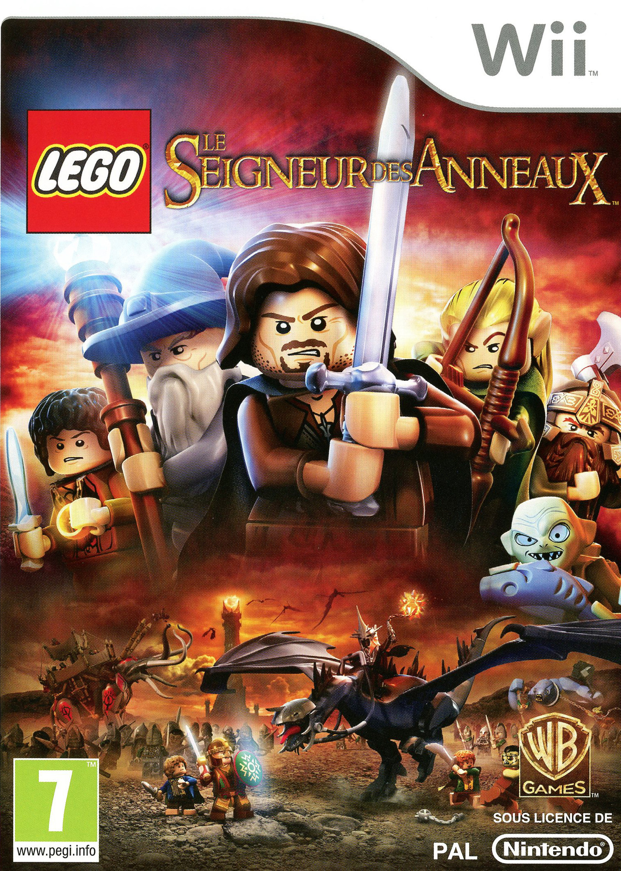 Jeux Vidéo Lego Le Seigneur Des Anneaux Wii