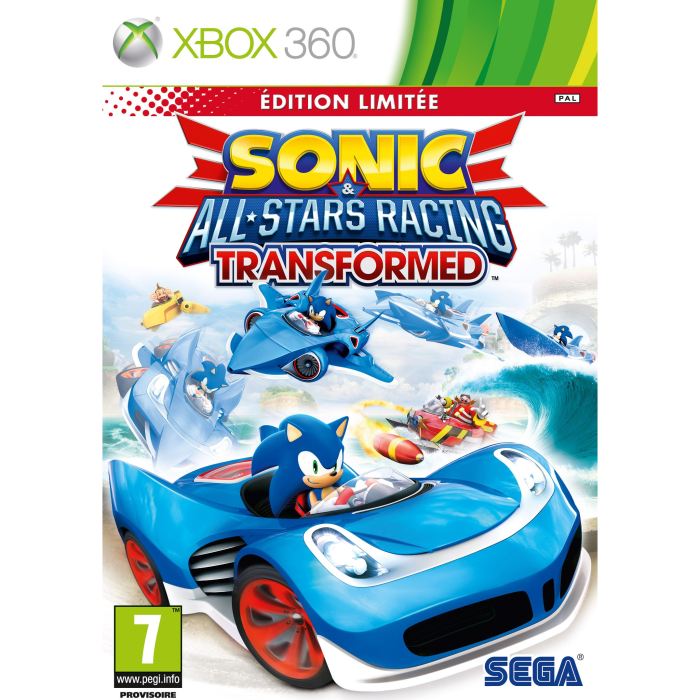 Jeux Vidéo Sonic & All Stars Racing Transformed Edition Limitee Xbox 360