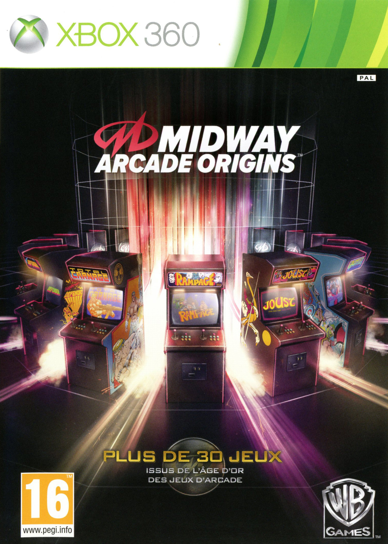 Jeux Vidéo Midway Arcade Origins Xbox 360