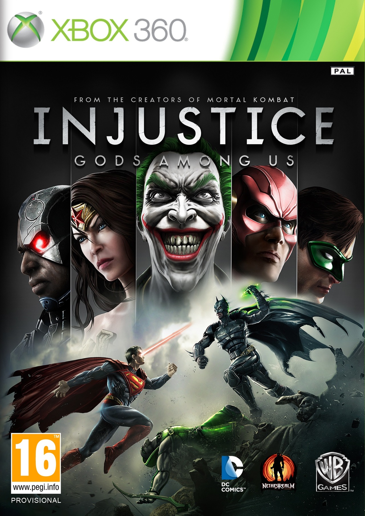 Jeux Vidéo Injustice Les Dieux Sont Parmi Nous Xbox 360
