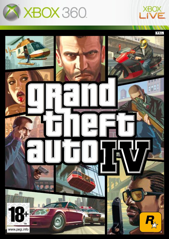 Grand Theft Auto Iv - Jeu Xbox 360