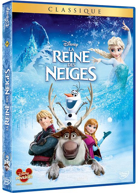 Dvd La Reine Des Neiges Dvd Zone 2