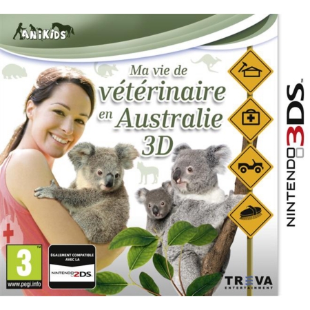 Jeux Vidéo Ma Vie De Veterinaire 3d En Australie 3ds