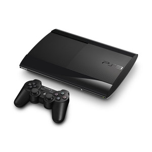 Console Sony Ps3 Ultra Slim Noir 160 Go + 1 Manette