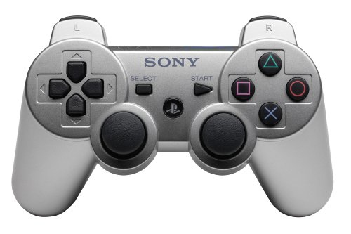 Acc. De Jeux Vidéo Sony Manette Sans Fil Dualshock 3 Argent PS3